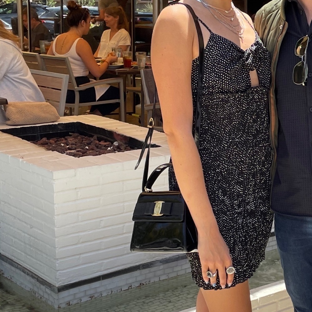 Emory Park Black and White Dress